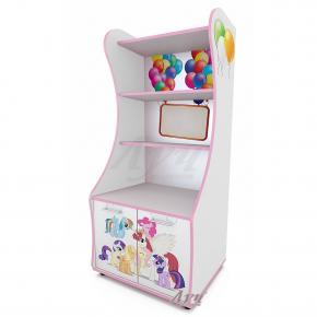 Фото Стеллаж «Little Pony» белый